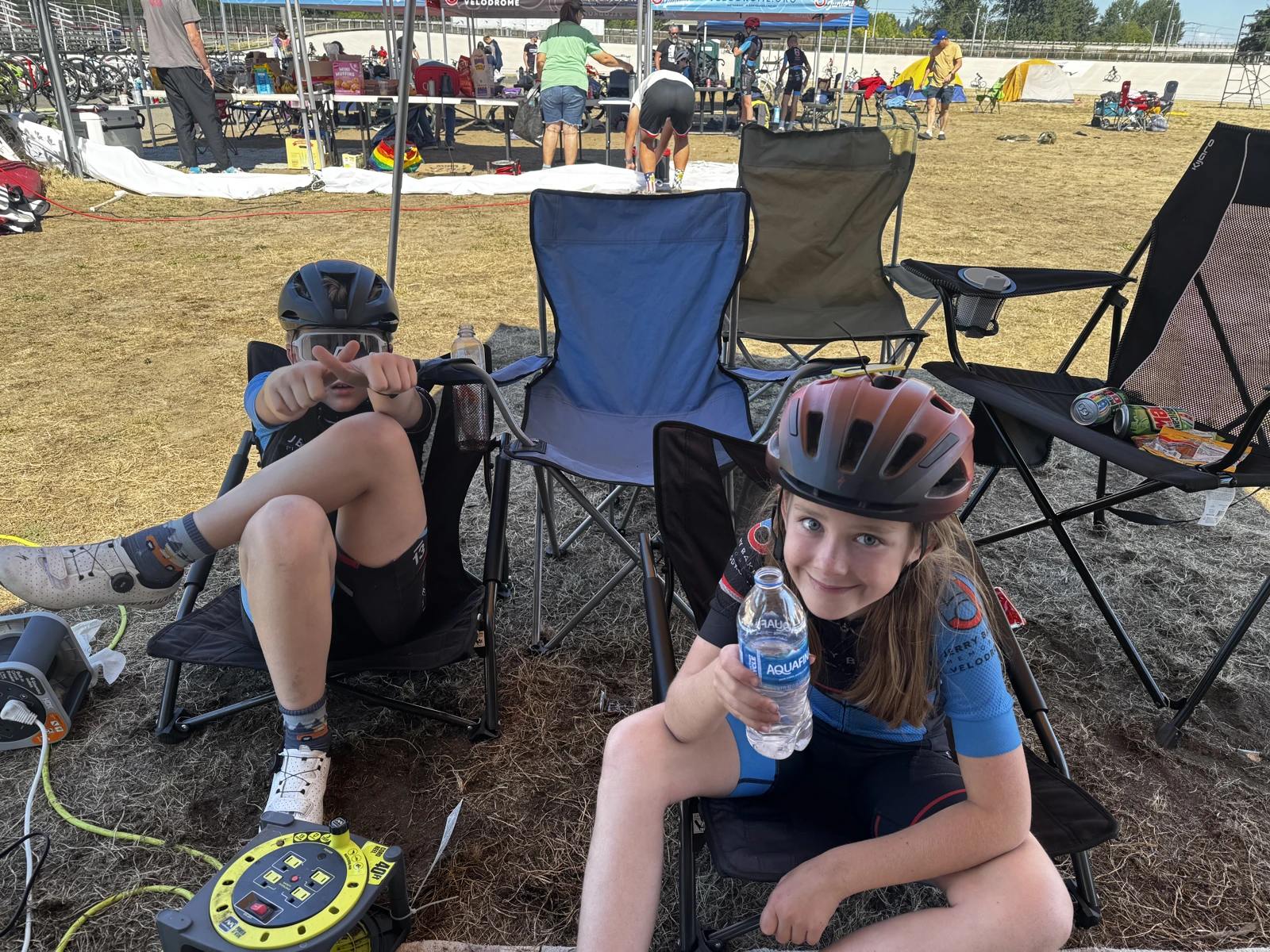 Track cycling media from Lunch Session · Jerry Baker Memorial Velodrome (Marymoor)